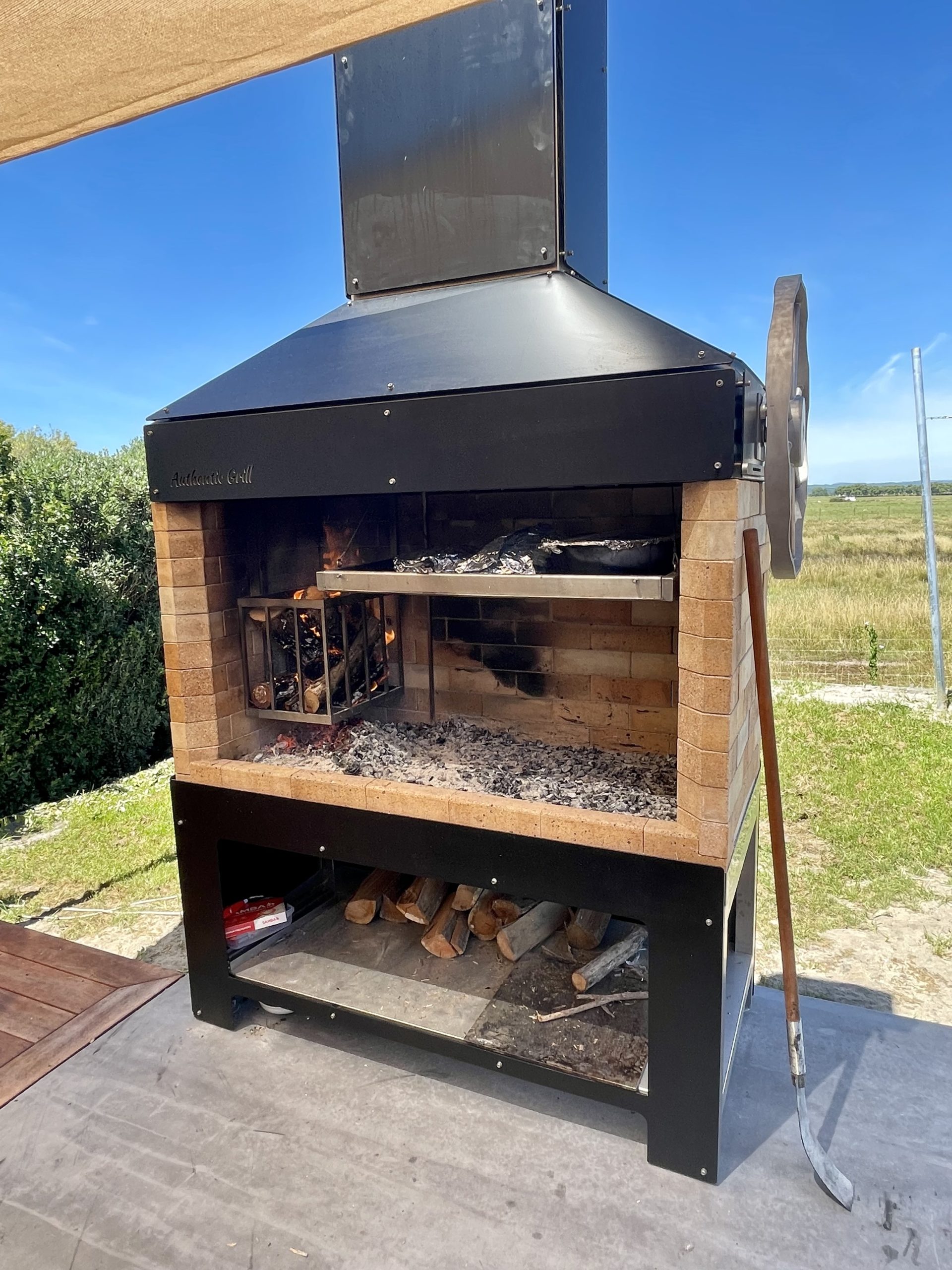 Authentic Grill 1500 - Wood Fire | NZ Made | Authentic Oven